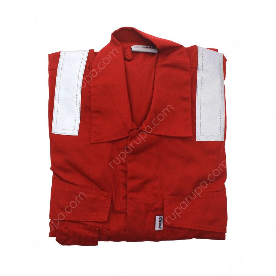 Baju Wearpack Coverall Wearpack Xl Red Krisbow 10114831