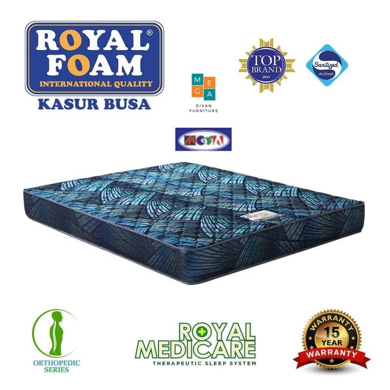 Kasur Busa Kesehatan ROYAL Medicare (Garansi Busa 15 Tahun)180x200