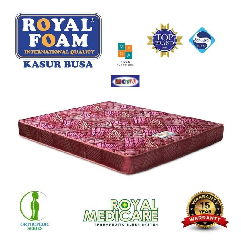 Kasur Busa Kesehatan ROYAL Medicare (Garansi Busa 15 Tahun)180x200