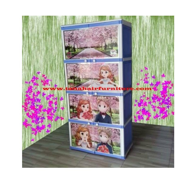 Lemari Plastik Club Spectra 4 Susun