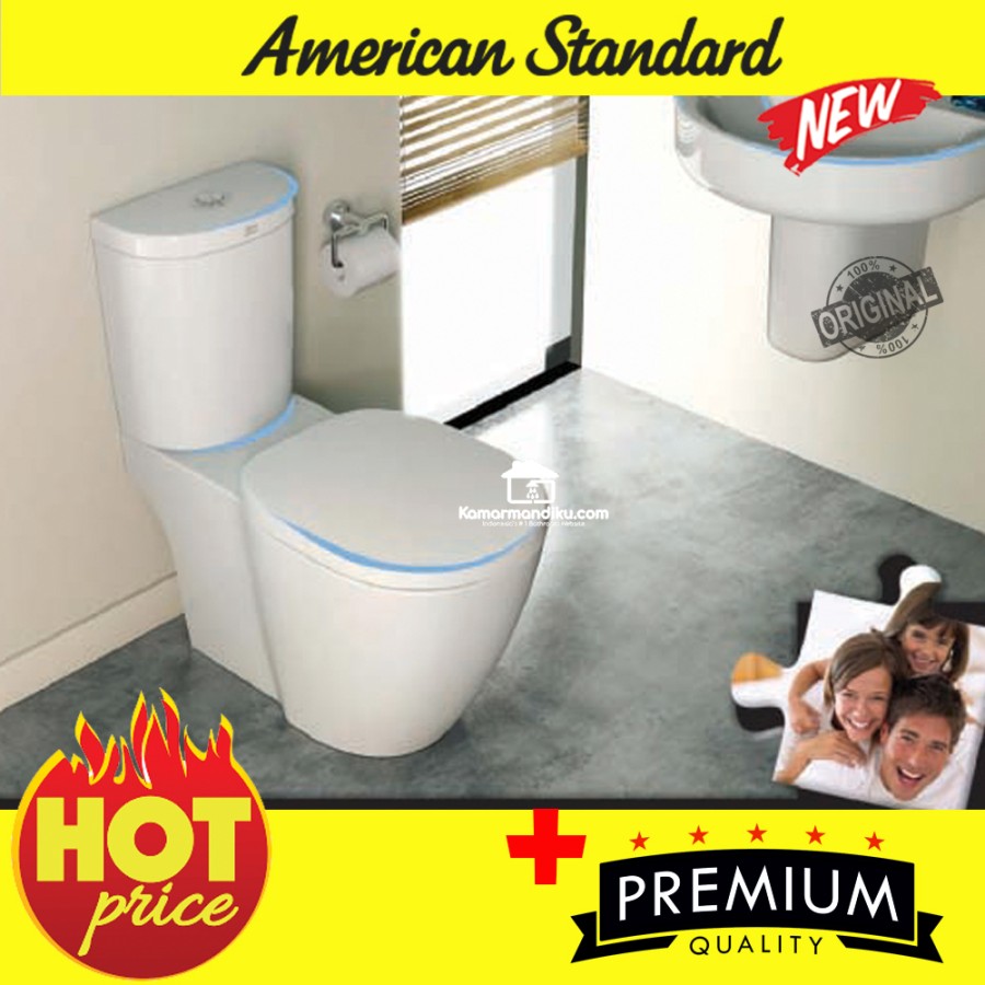 American Standard Toilet Kloset Concept D -Shape CCST Terbaru