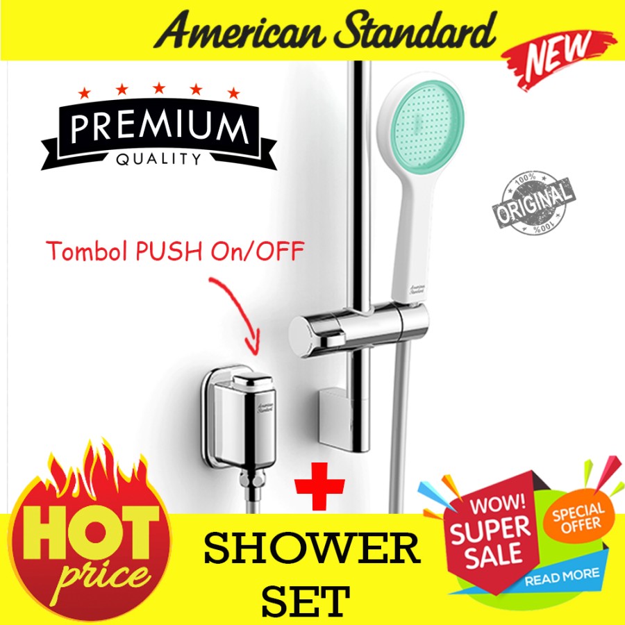 American Standard keran shower mixer genie hand shower Hot cool