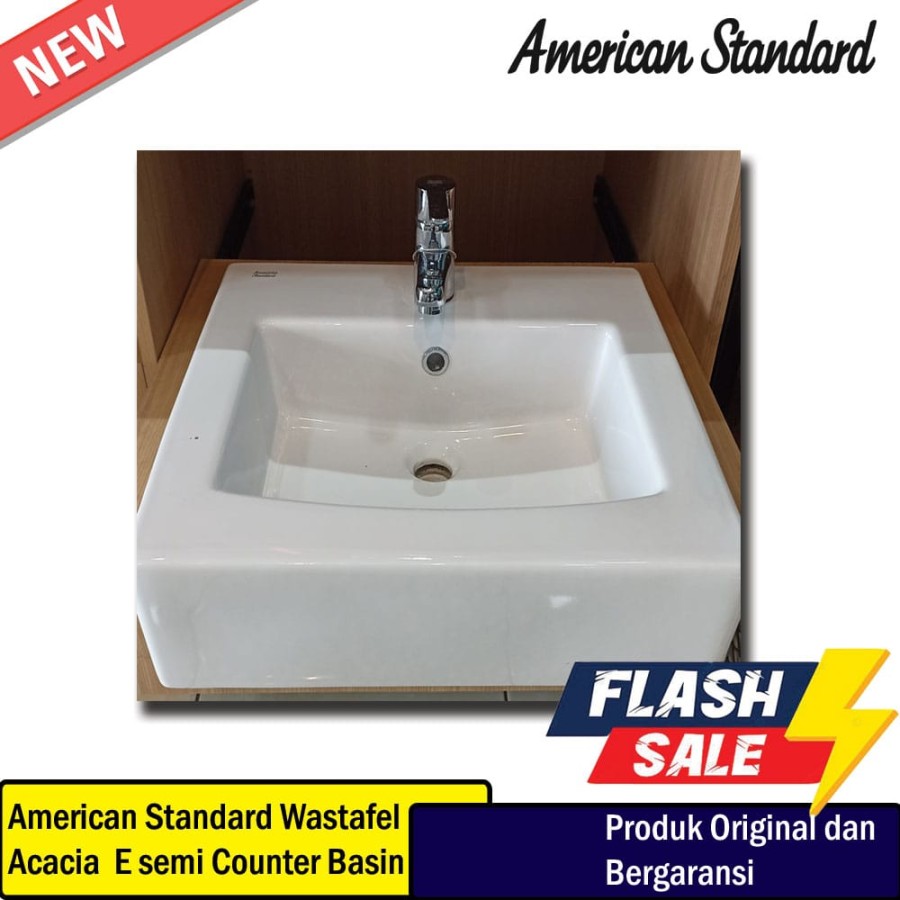 SALE Mayday American Standard Wastafel meja Acacia 50 cm Body Only