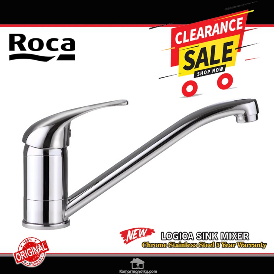 Jual Roca Logica Kitchen Sink Mixer keran cuci piring Kran thn