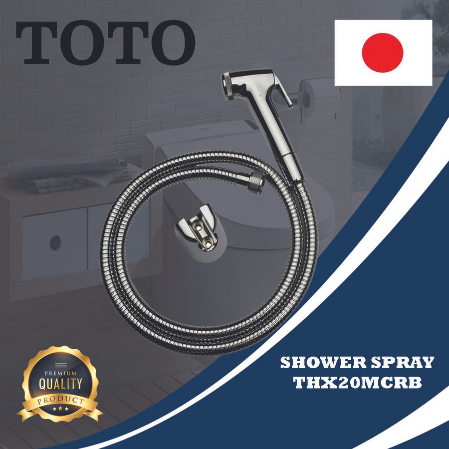 Jual TOTO Jet Shower THX20MCRB Shower spray Chrome Original