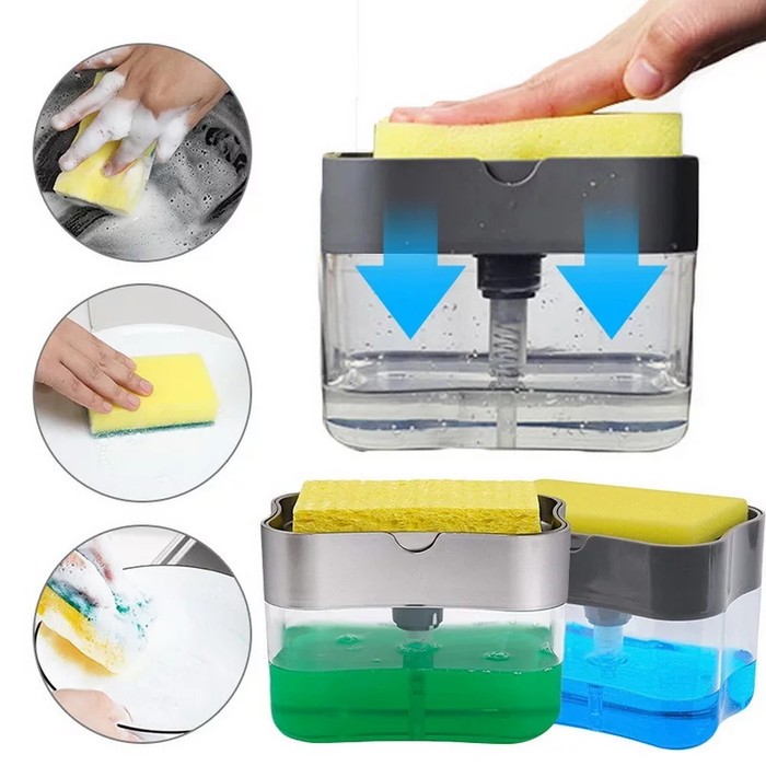 Dispenser sabun cuci piring busa sponge / Dispenser pump holder sponge