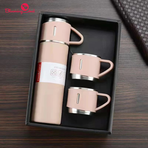 Termos Vacuum Flask Gift Set Hampers 500ml / Termos Cangkir Set SD1103