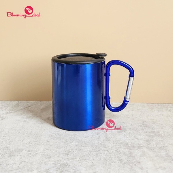 Mug Cangkir Kopi Outdoor / Cangkir Carabiner 300ml (SD1139/SD1140)