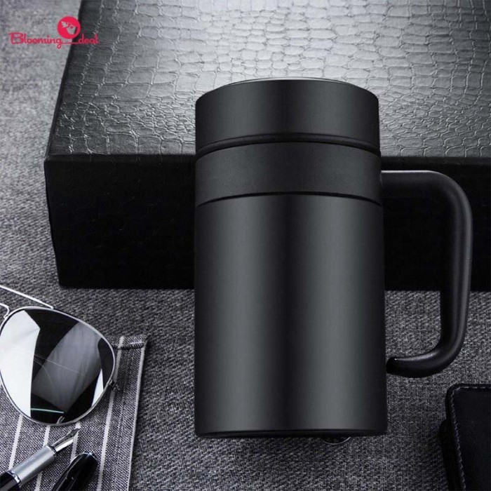 Tumbler Coffee Mug Coffee Tea Cup Stainless Steel 400ml (HN22)