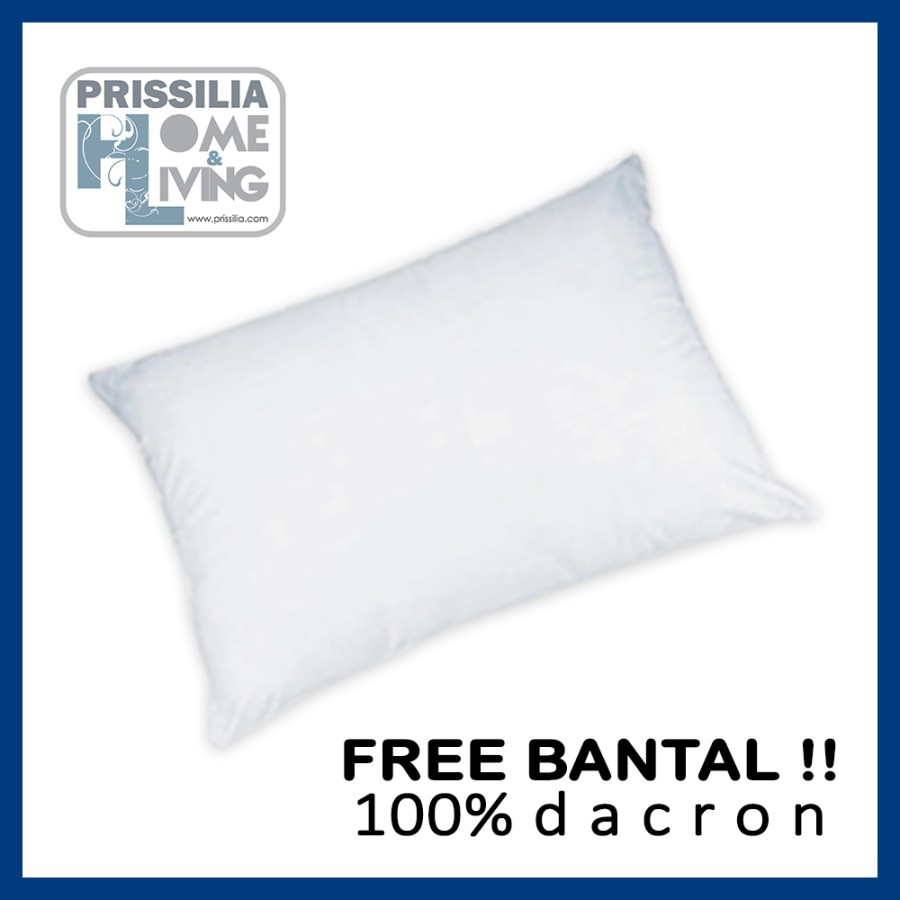 Prissilia Home Living Ranjang Kasur Inoac Busa King 180 Free Bantal