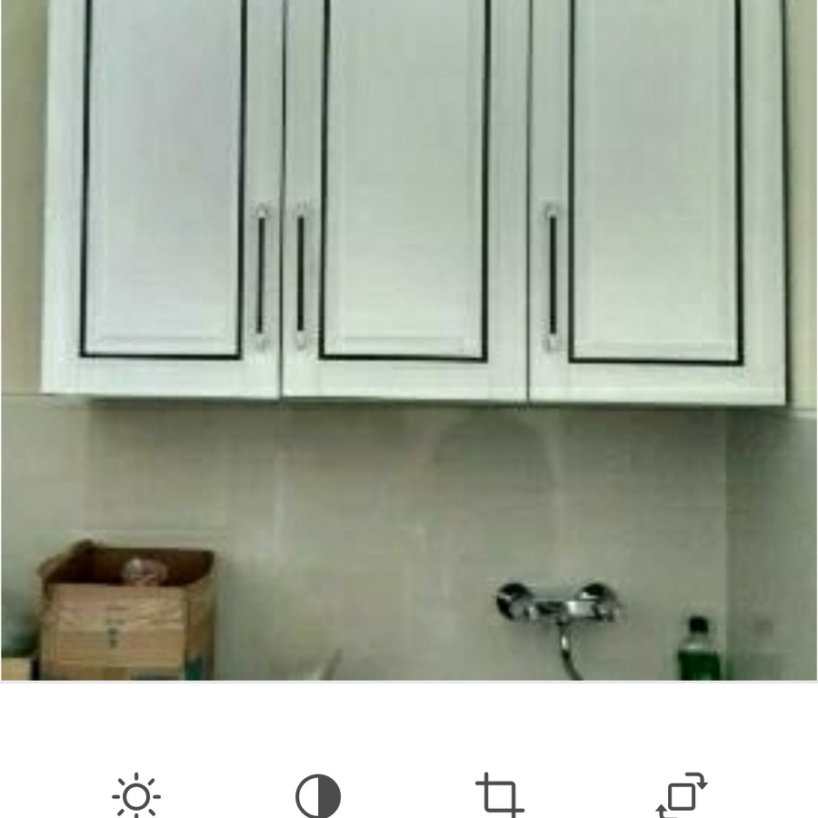 Lemari Dapur Rak Serbaguna Kitchen Set Atas 3 Pintu uk 18 kca 5103