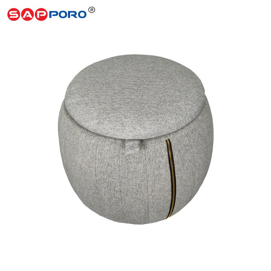 SAPPORO BURBANK - Kursi Stool Storage - Grey