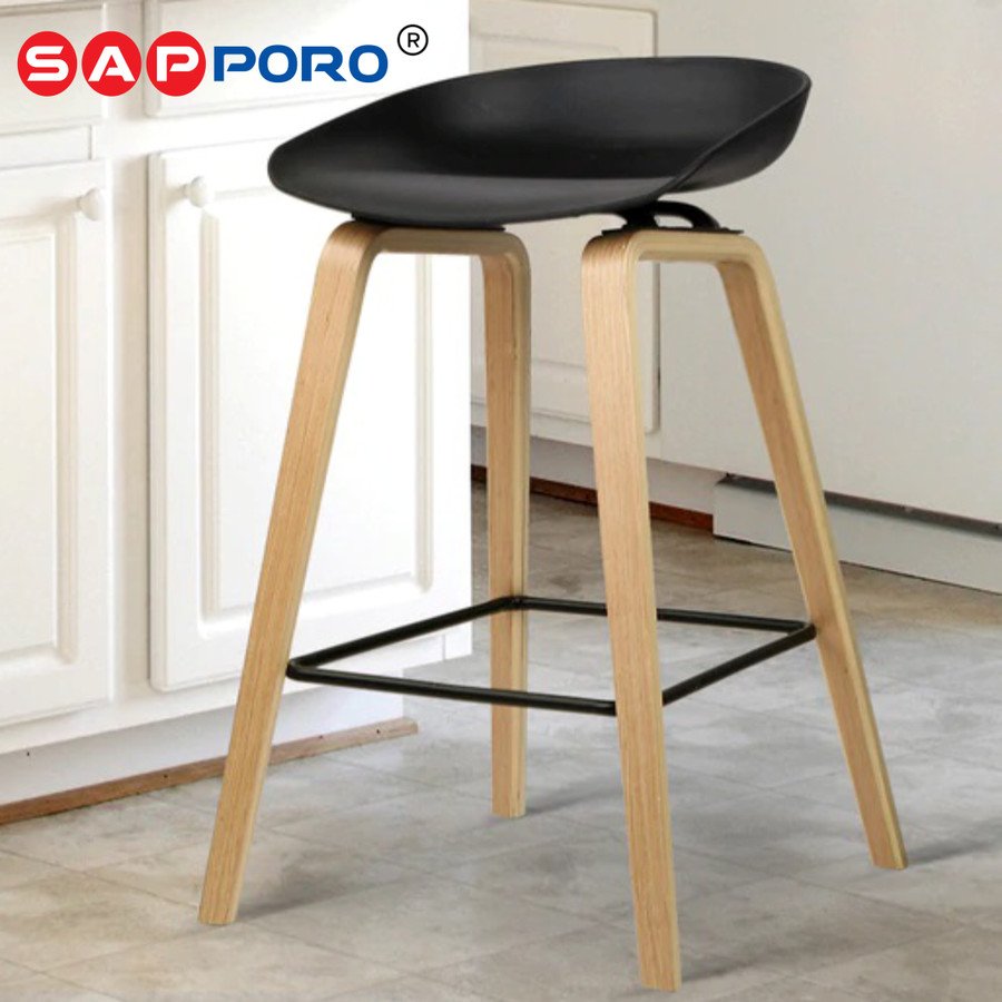 SAPPORO DEVINE Kursi Bar Bar Stool Bar Chair Red