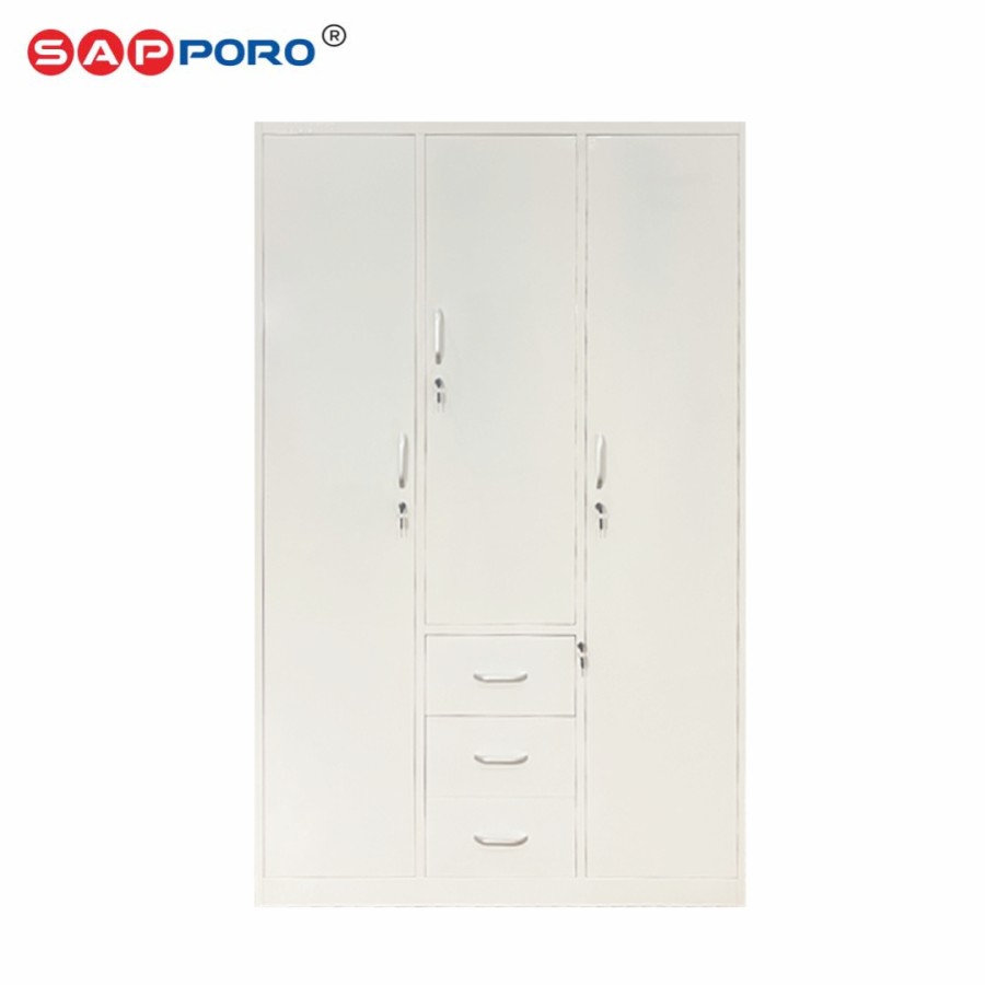 SAPPORO RIMINI - Lemari Pakaian Motif Marmer