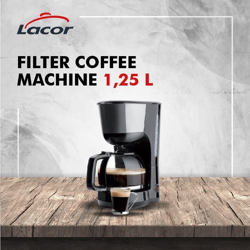 Lacor - Filter Coffee Machine 1,25 L