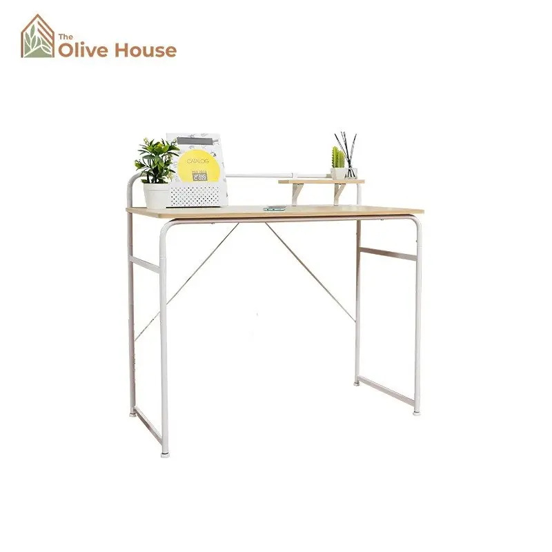 The Olive House - Meja Kerja Multi Desk - Putih