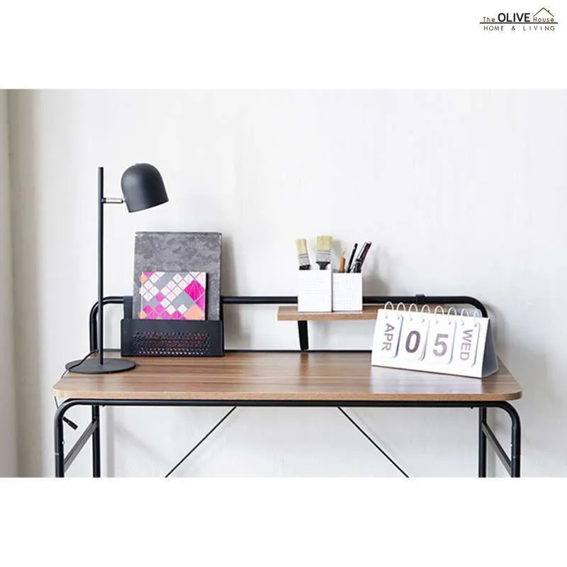 The Olive House - Meja Kerja Multi Desk - Hitam