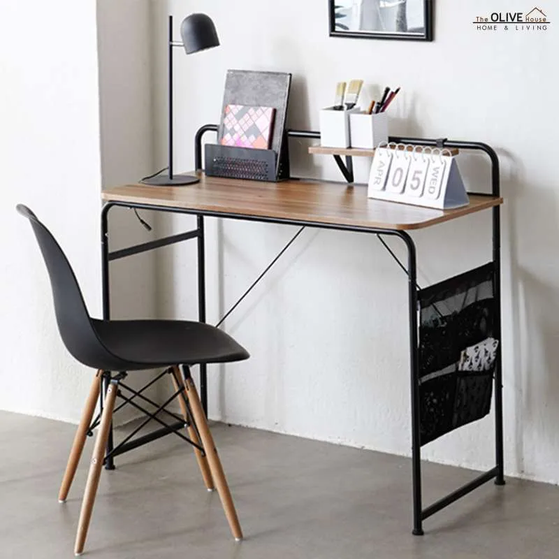 The Olive House - Meja Kerja Multi Desk - Hitam