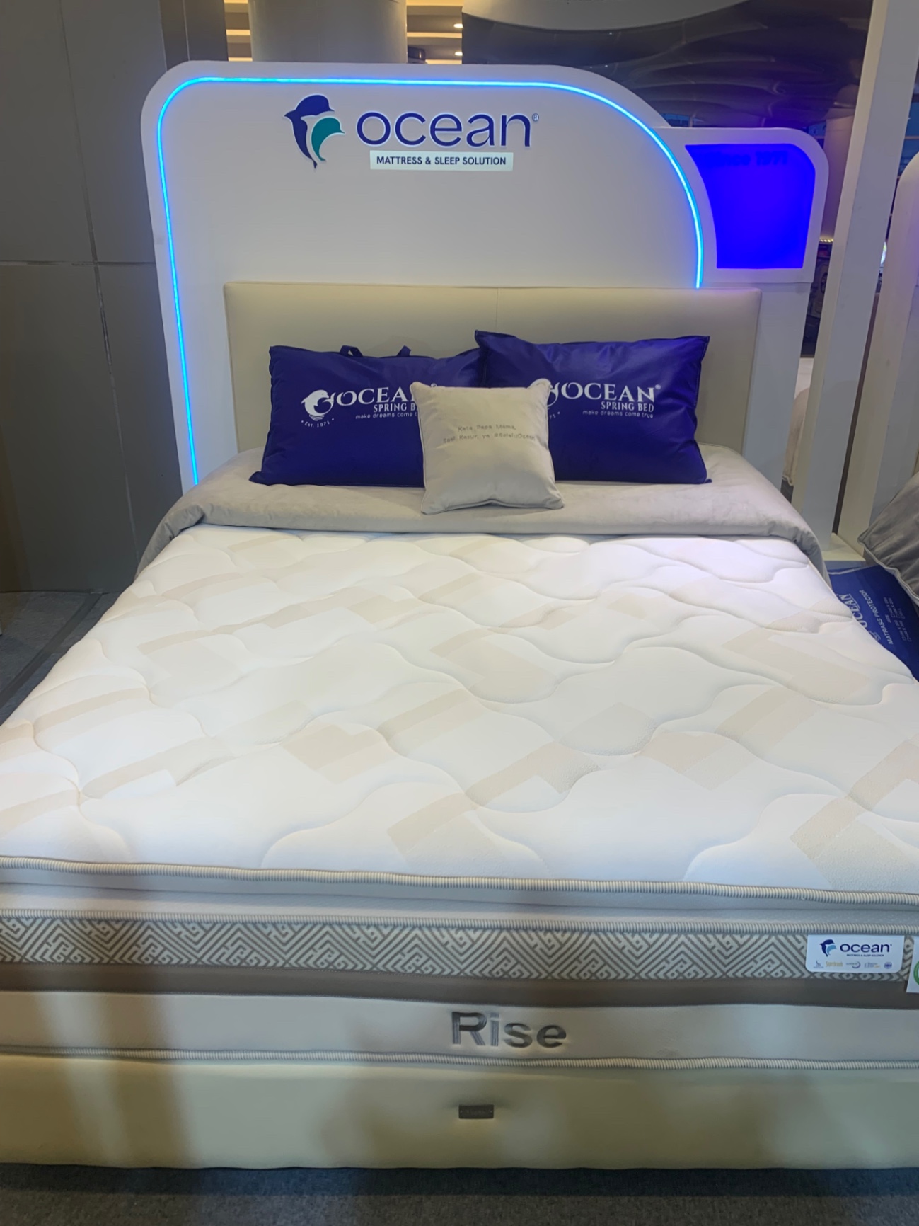 Kasur Ocean Set Rise 160x200