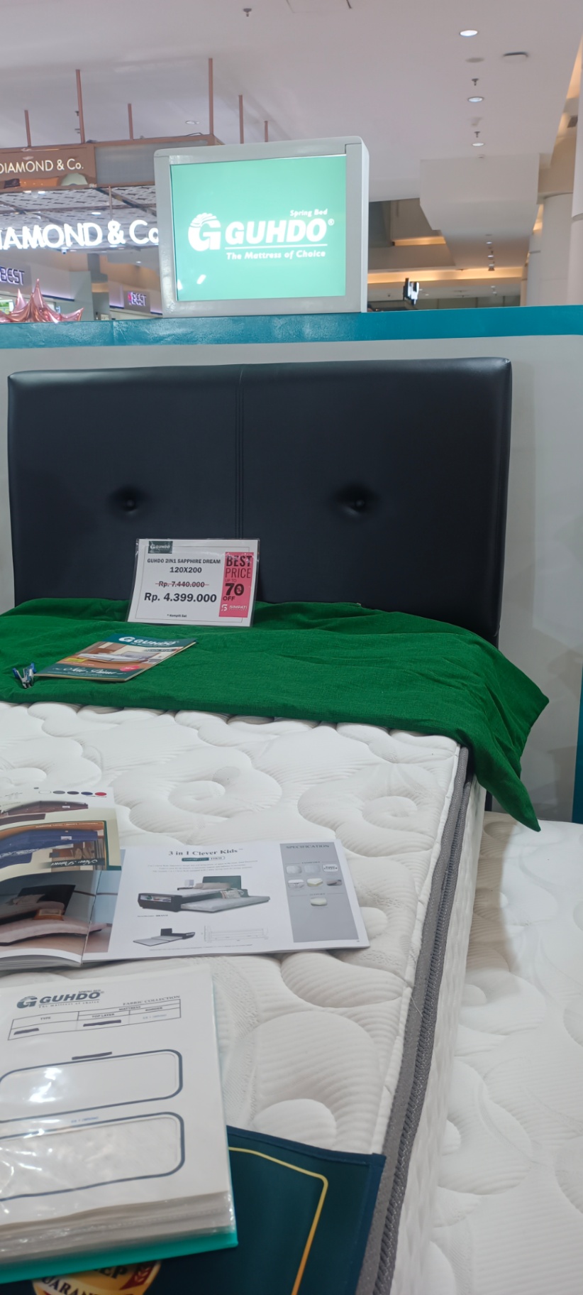 Spring bed guhdo new prima