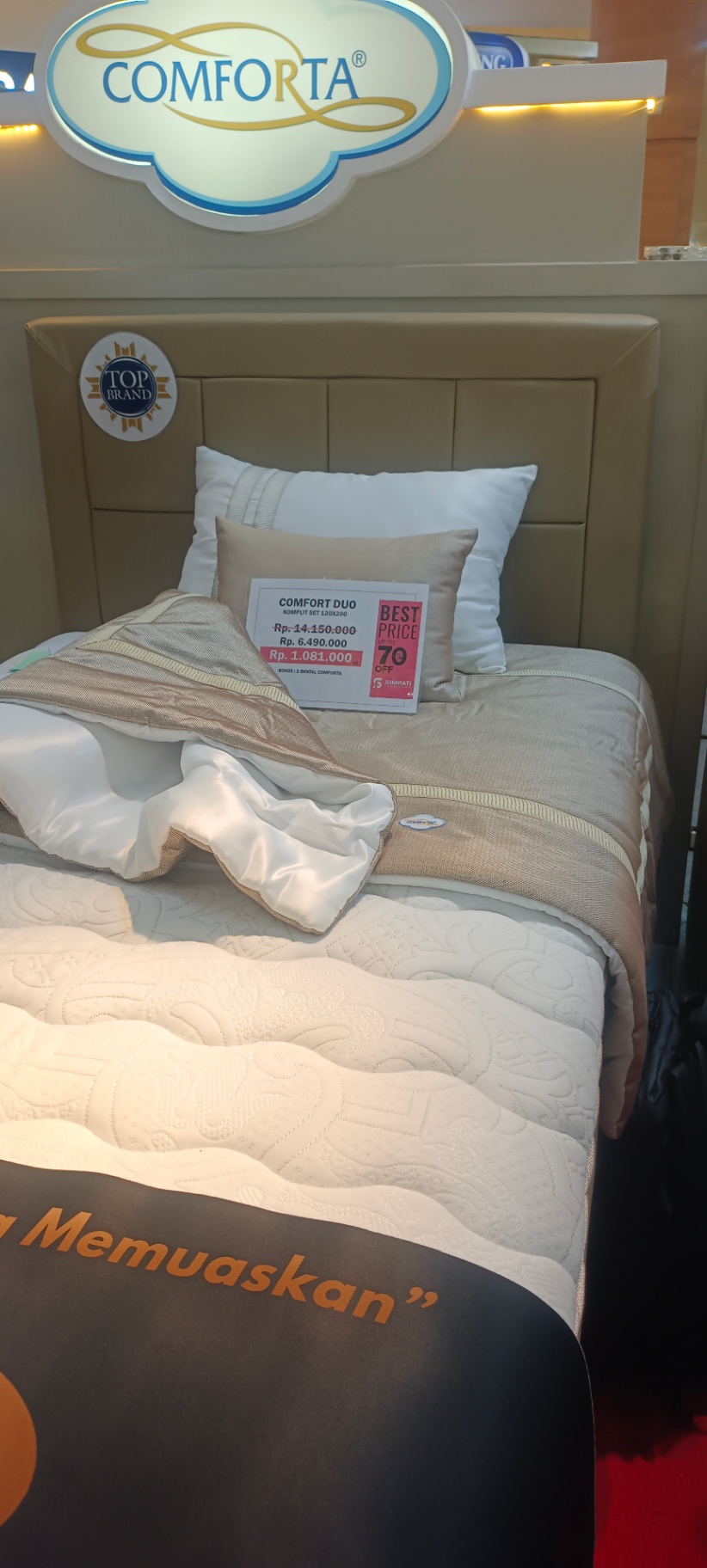 Comforta comfort duo 120x200
