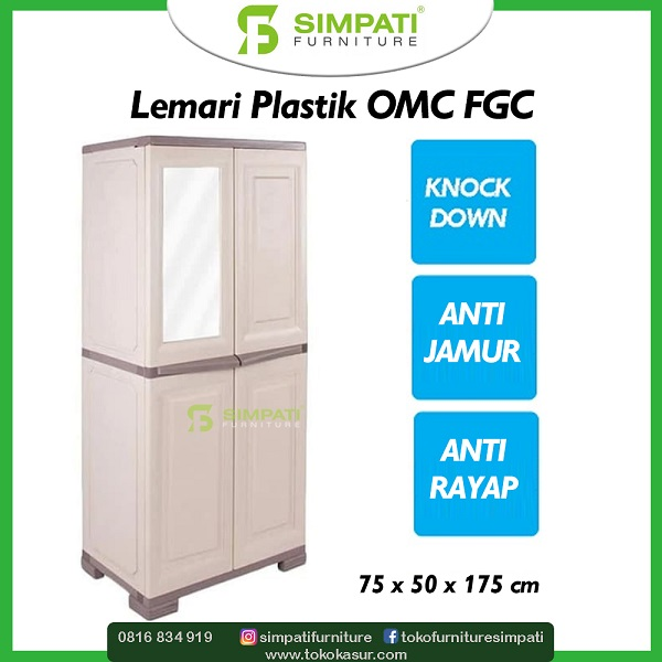 Brand Day Lemari Plastik Olymplast OMC FGC