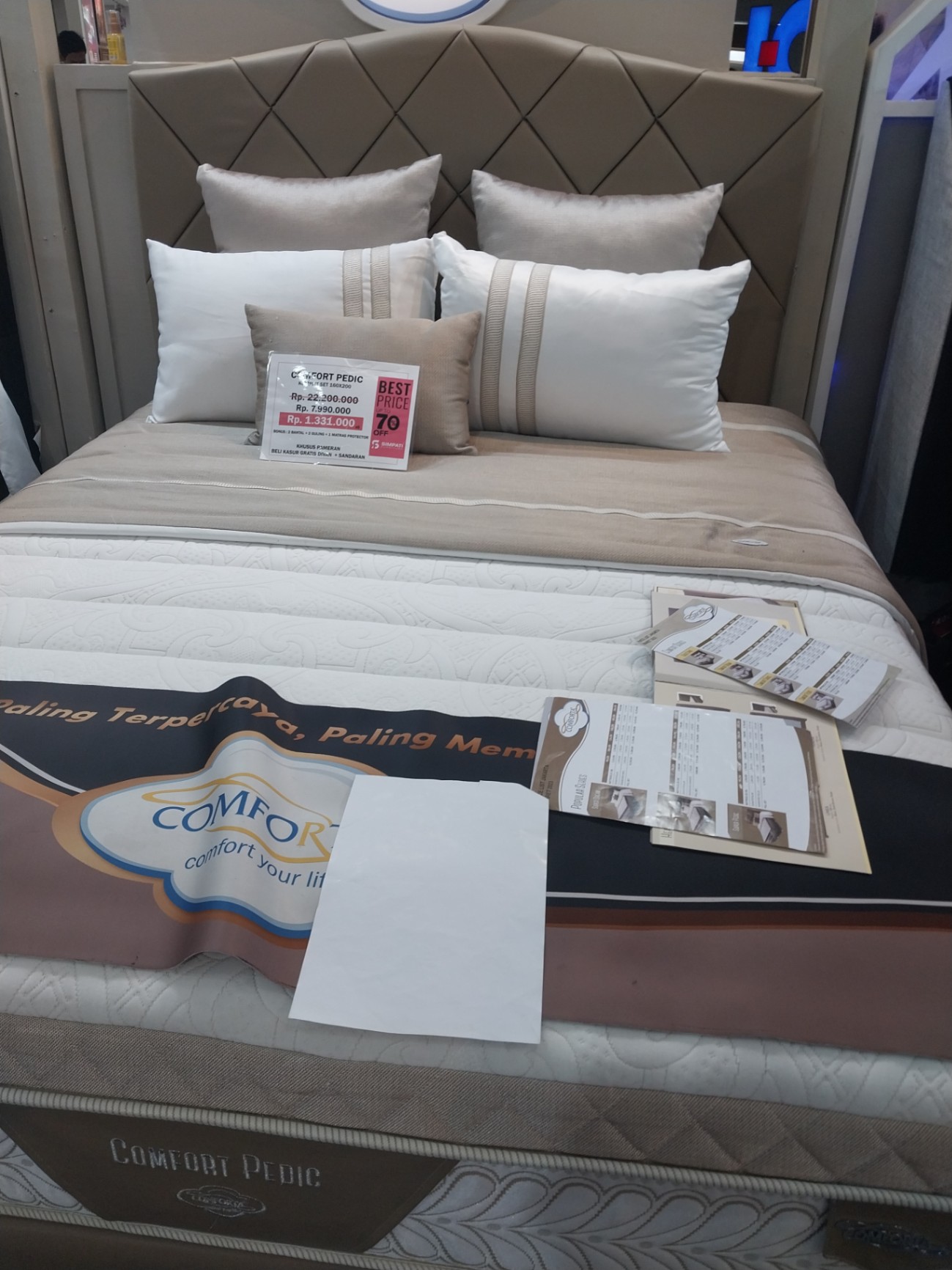 Set comfort pedic uk 160x200 comforta