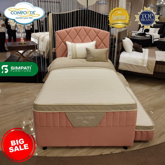 Brand Day Perfect Teenager Uk 120x200 Pink (Free Bantal Guling)