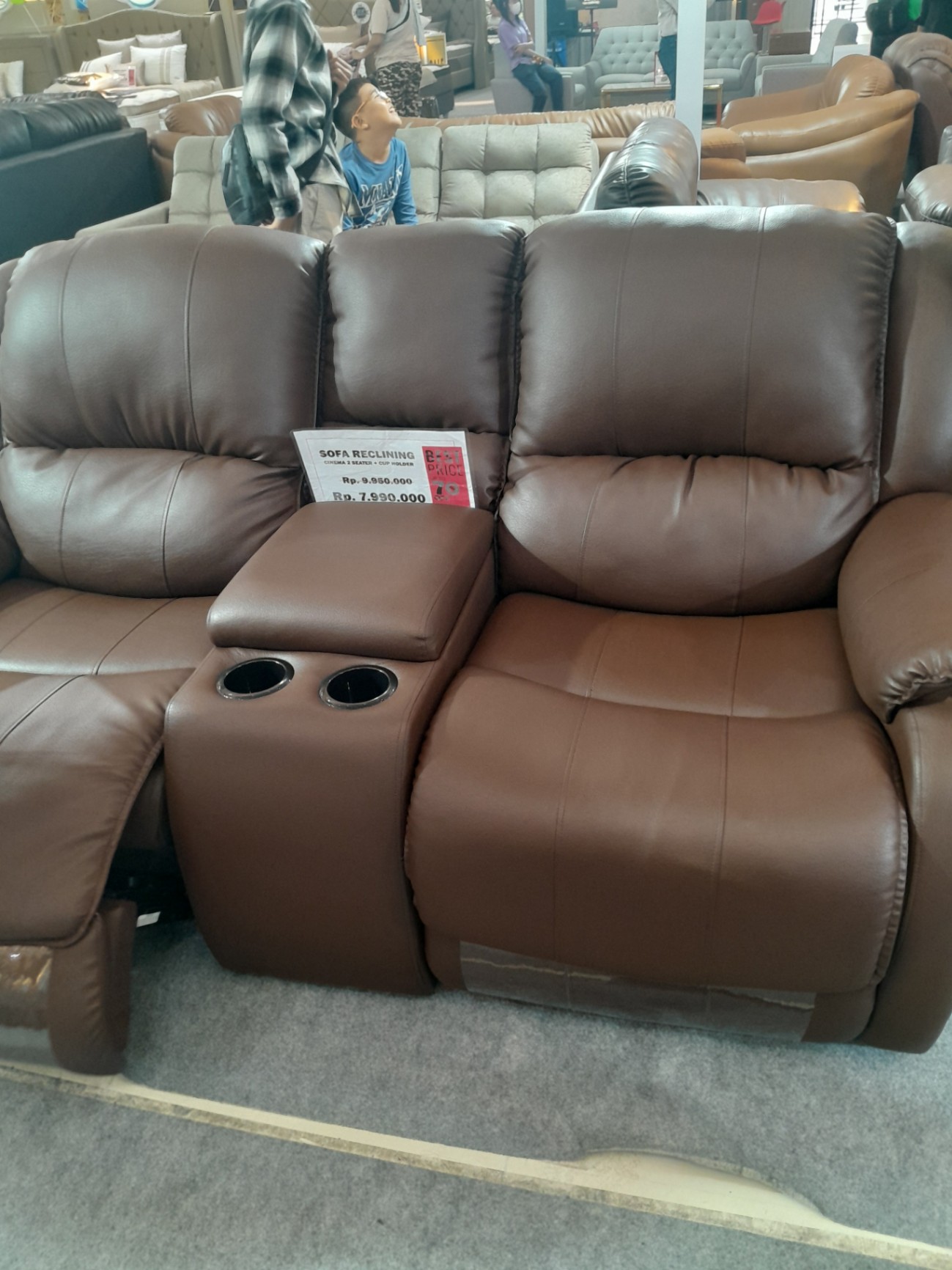 Sofa reclining