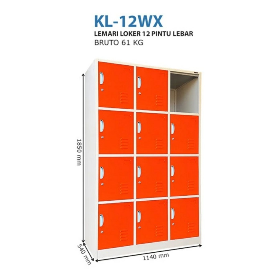 Jual Lemari Locker Pintu Kl