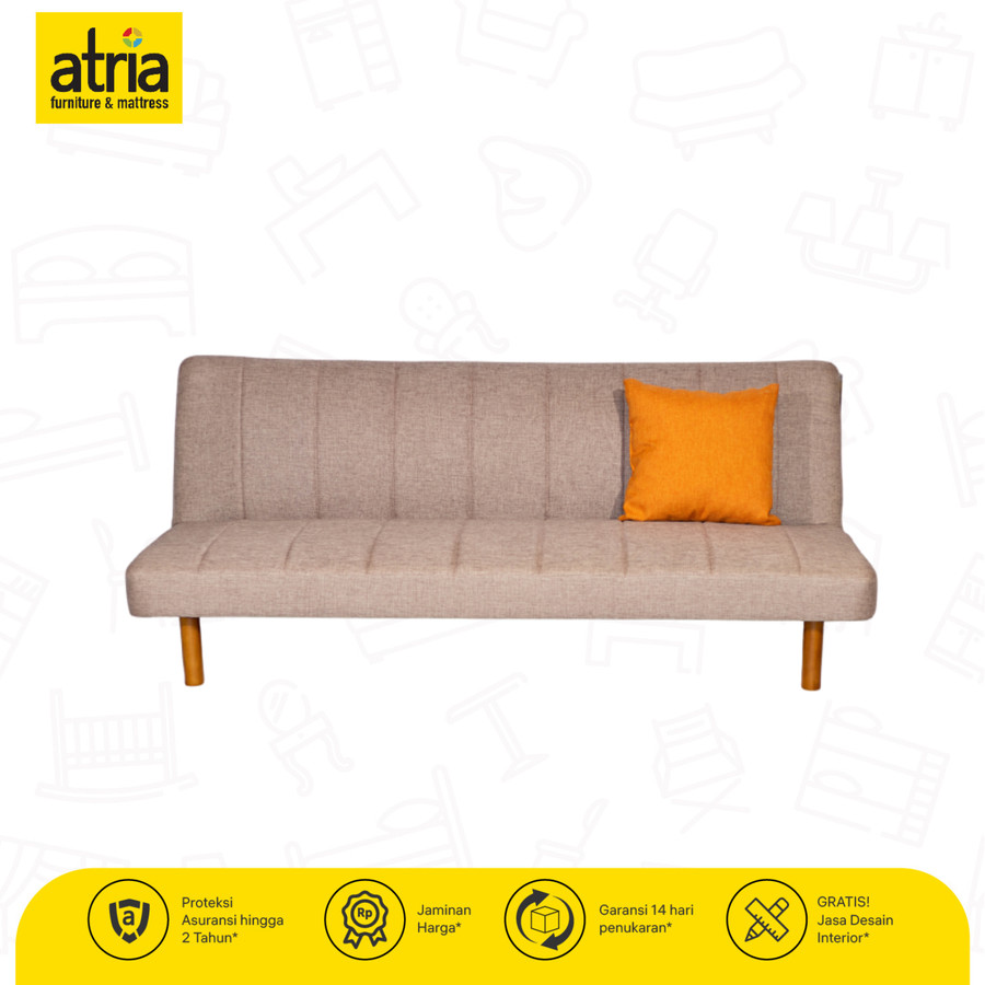 Sofabed Fabric Atria Naira 180X90X75Cm