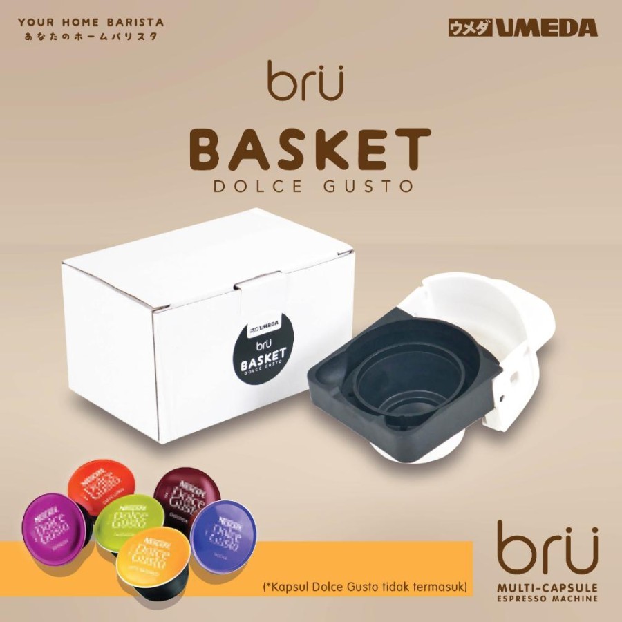UMEDA Dolce Basket for Dolce Gusto Capsule untuk Umeda Bru Coffee 
