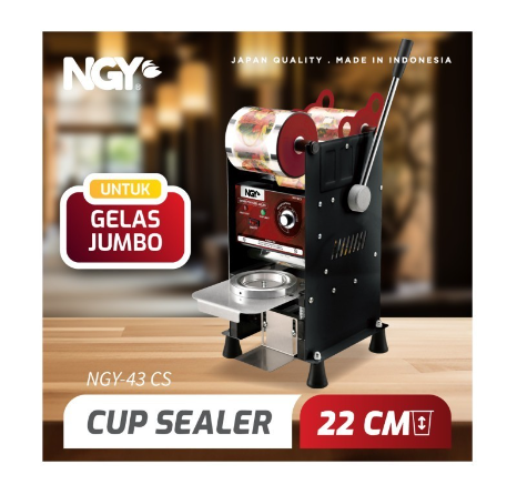 Cup Sealer Mesin Penyegel Gelas Plastik Nagoya NGY-43CS