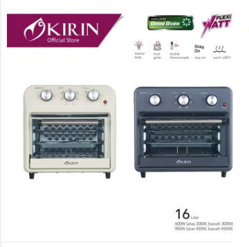 Oven Kirin KOO-162S FlexiWatt 16 liter