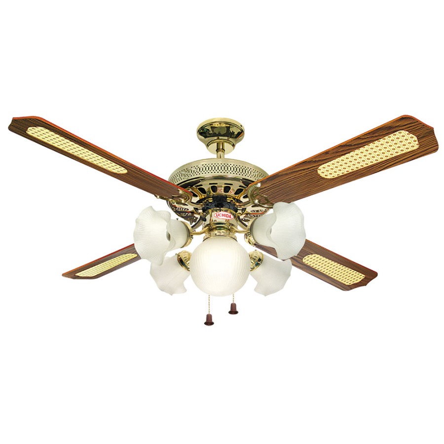 Kipas Angin Ceiling Fan Dengan 5 Lampu Hias Maspion