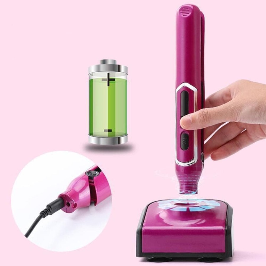 Catok Portable Tanpa Kabel Sistem Charger - CATOKAN RECHARGEABLE