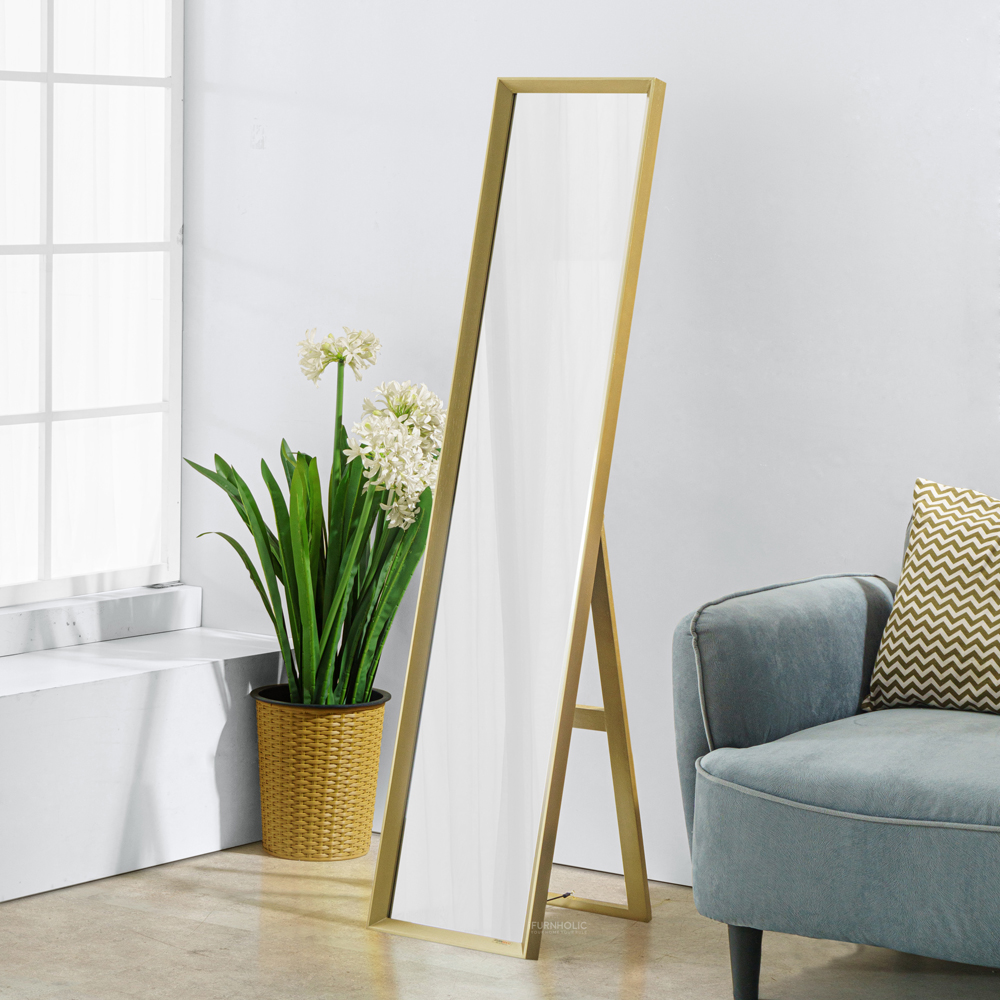 iFURNHOLIC Clara Tall Mirror with stand / Cermin Full Body