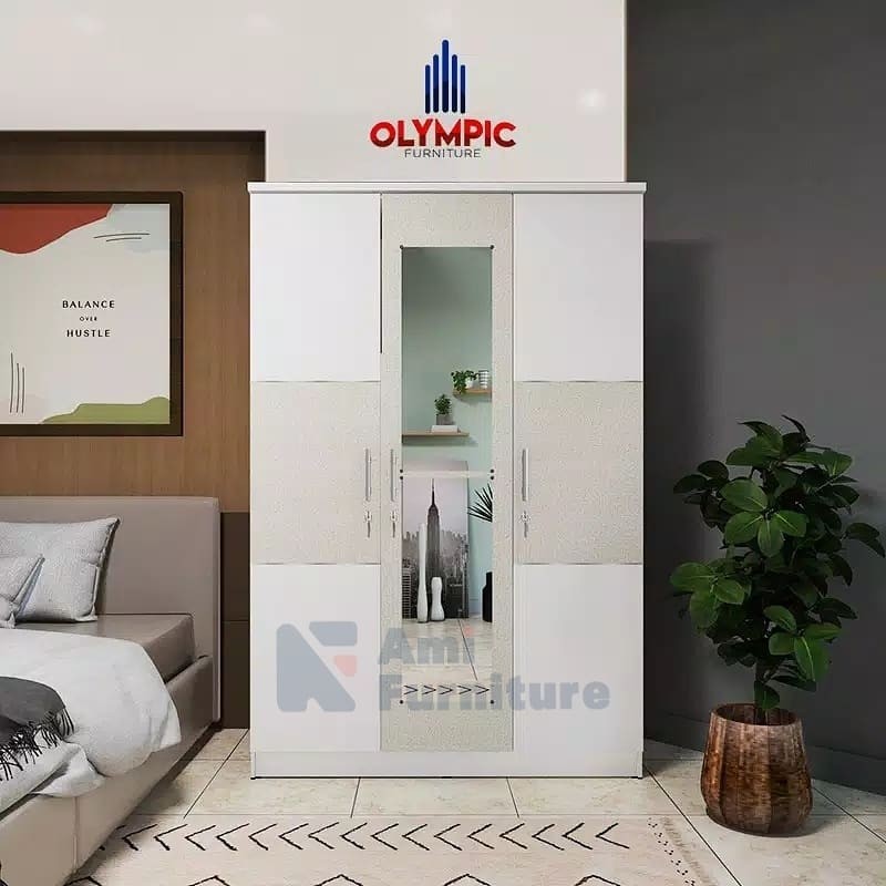 Lemari 3pintu Murah Lemari Pakaian 3 Pintu seri Hessian 3p Olympic