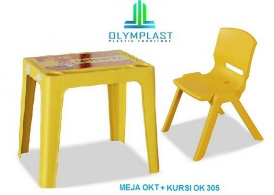 Olymplast Kursi Anak Plastik OK 305 - Kuning