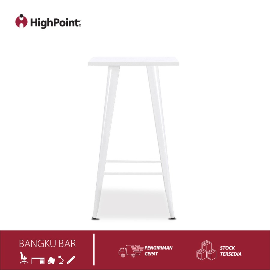 HighPoint Meja Bar Xavier (White)