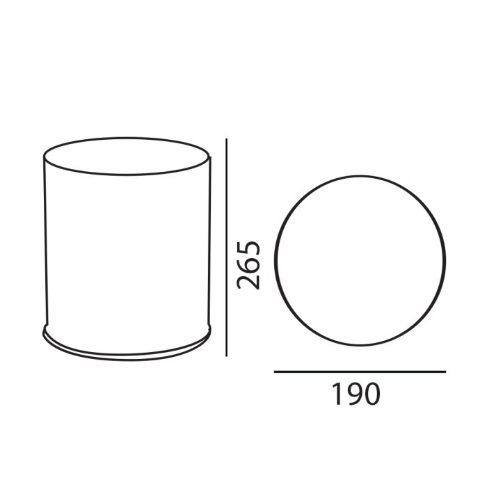 Highpoint Nobi Trash Bin / Tempat Sampah - FZT0901
