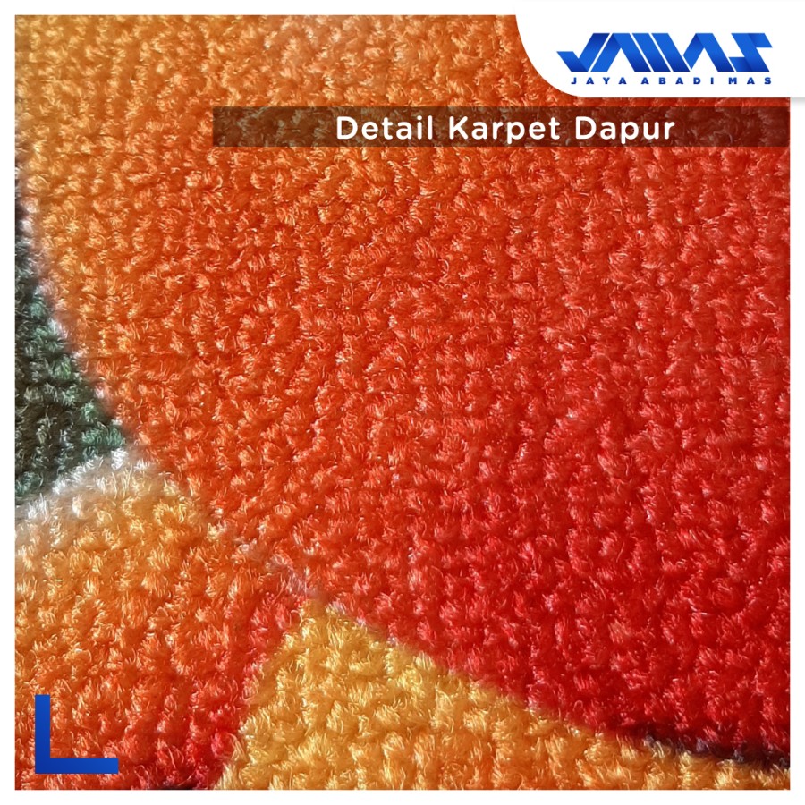 Keset Dapur Karpet Kitchen Set Modern 50x120cm Anti-Slip