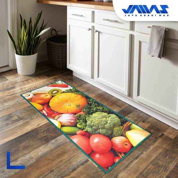 Keset Dapur Karpet Kitchen Set Modern 50x120cm Anti-Slip