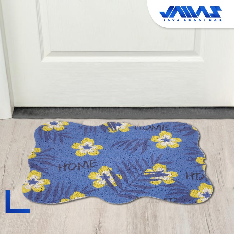 Keset PVC Coil Mat WH - Alas Kaki Karet - Motif Karakter Lucu 2