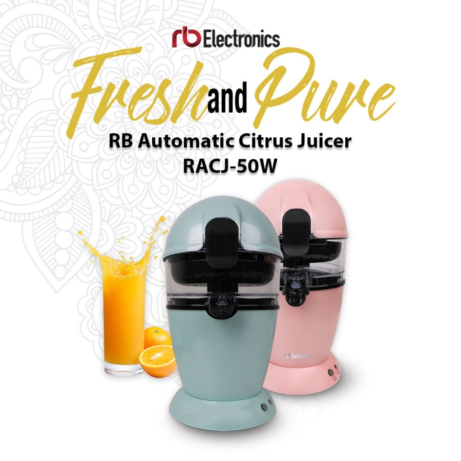 RB Automatic Citrus Juicer Lemon Squeezer RACJ-50W