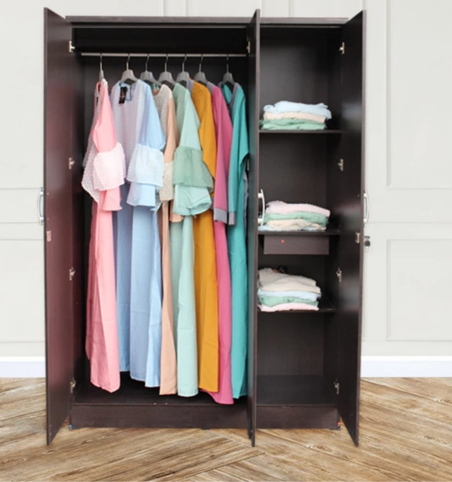 Indah furniture Lemari Pakaian Pintu Cermin