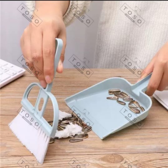 Sapu Mini Set Serok Serokan Sapu Kecil Kebersihan Sapu Debu