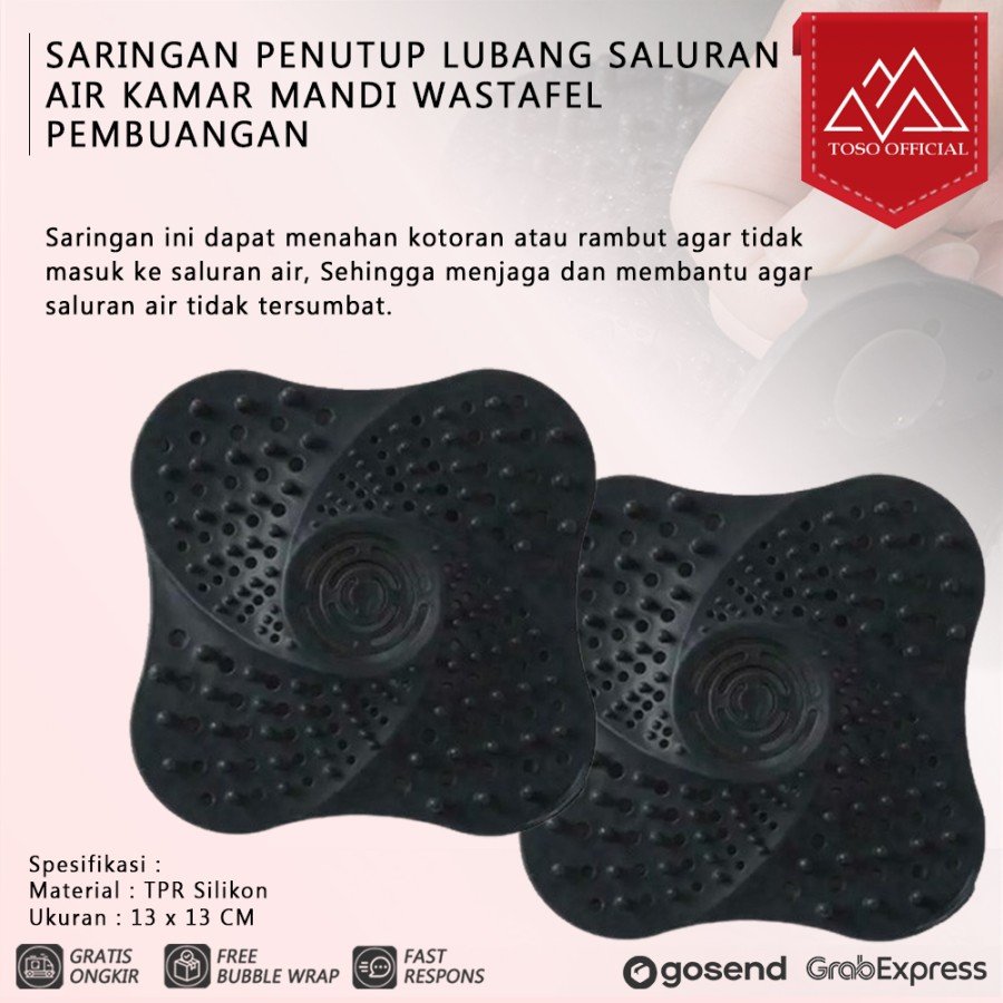 SARINGAN PENUTUP LUBANG SALURAN AIR KAMAR MANDI WASTAFEL PEMBUANGAN