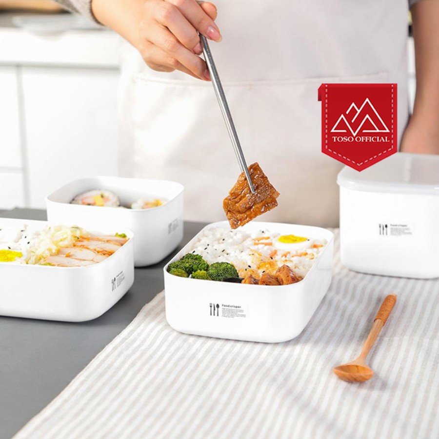 Kotak Makan Microwave Safe Bekal Lunch Box Anti Tumpah Food Storage