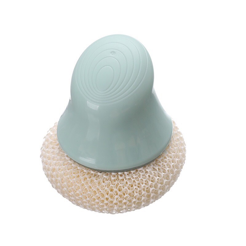 Spons Cuci Piring Panci Teflon Sikat Wajan Sponge Cleaning Ball Brush